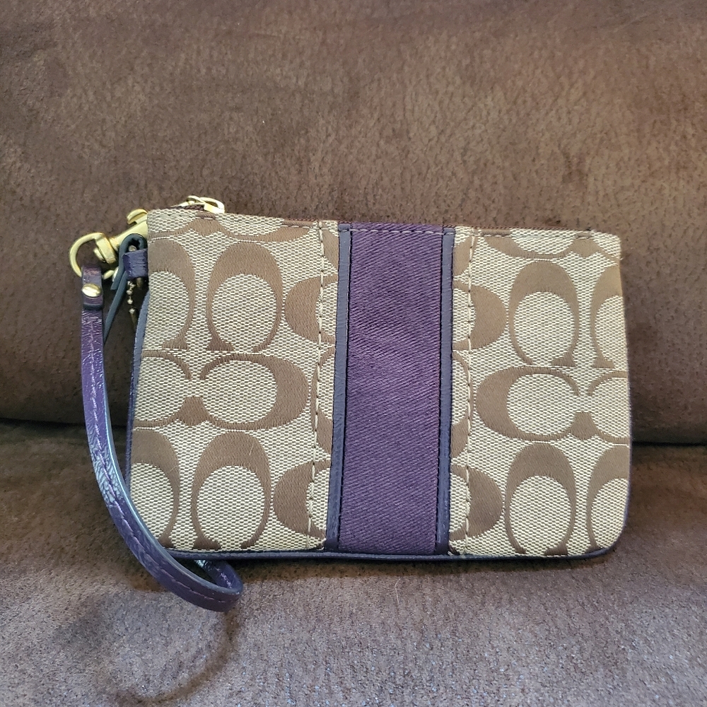 Coach wristlet